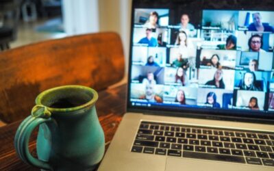 coffee mug and imac