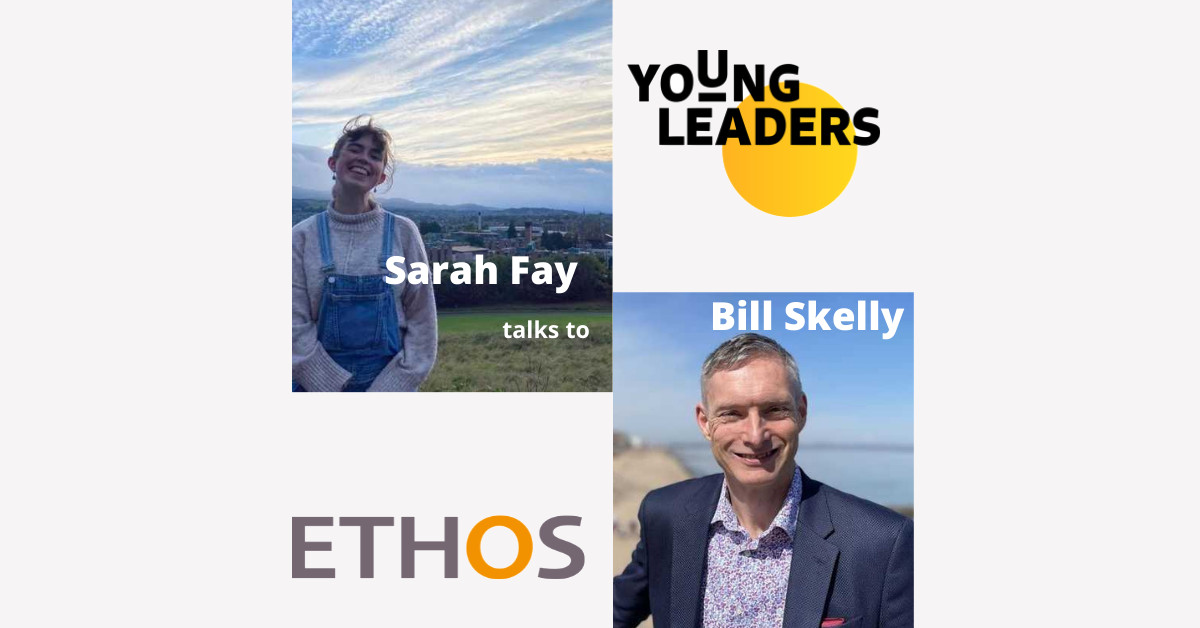 young leader sarah fay talks to bill skelly